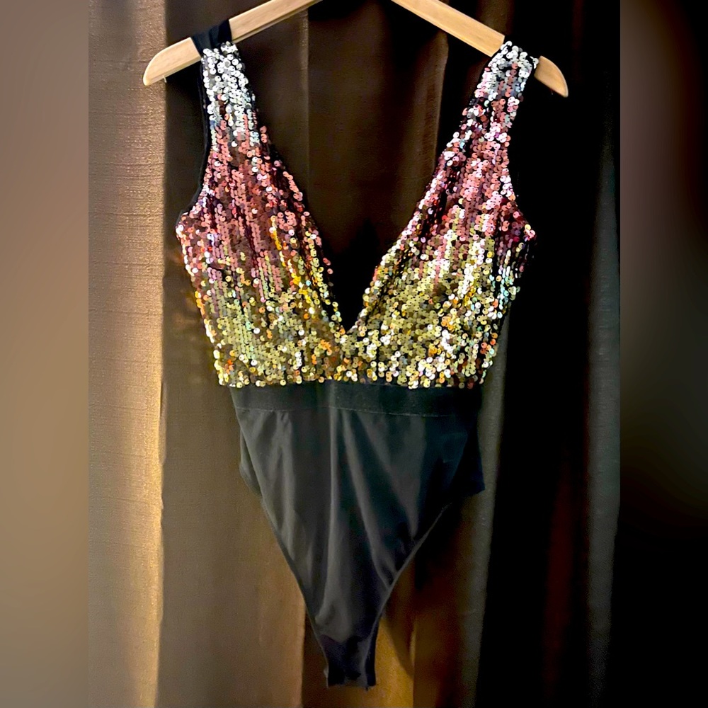 Super cute sequins SHEIN Bodysuit!!